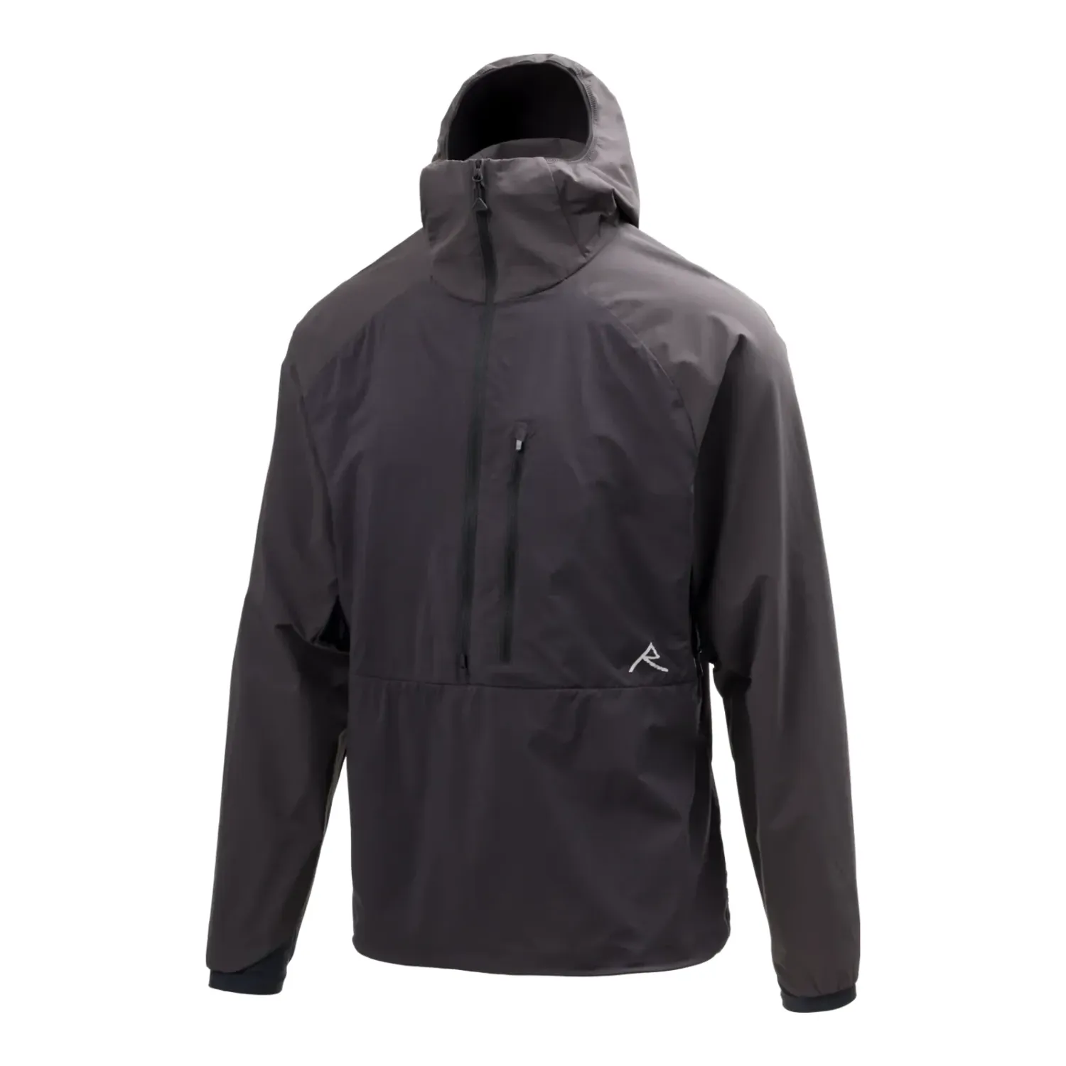 Raide Men's LF Hybrid Anorak in Black, alternate view 1