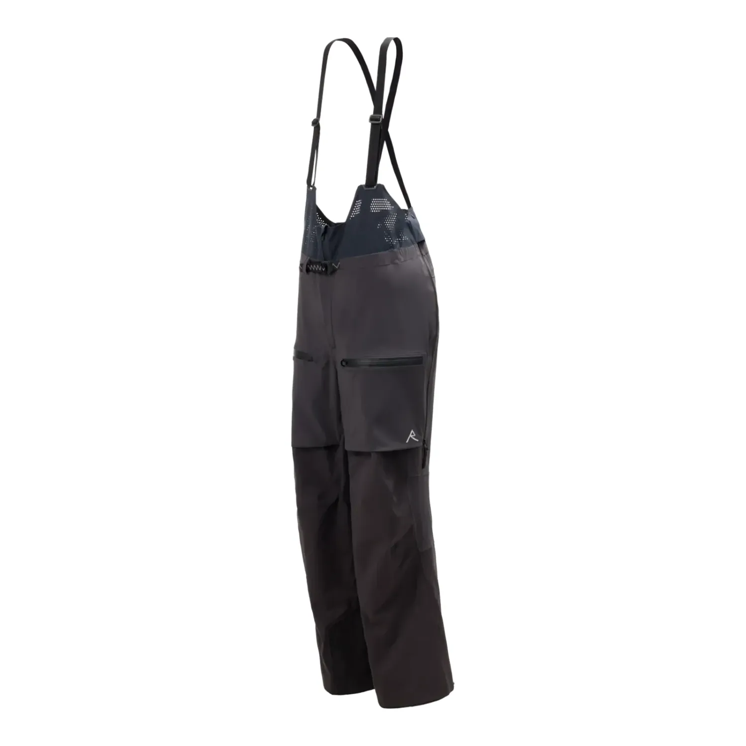 Raide Men's LF Hybrid Bib in Black, alternate view 1
