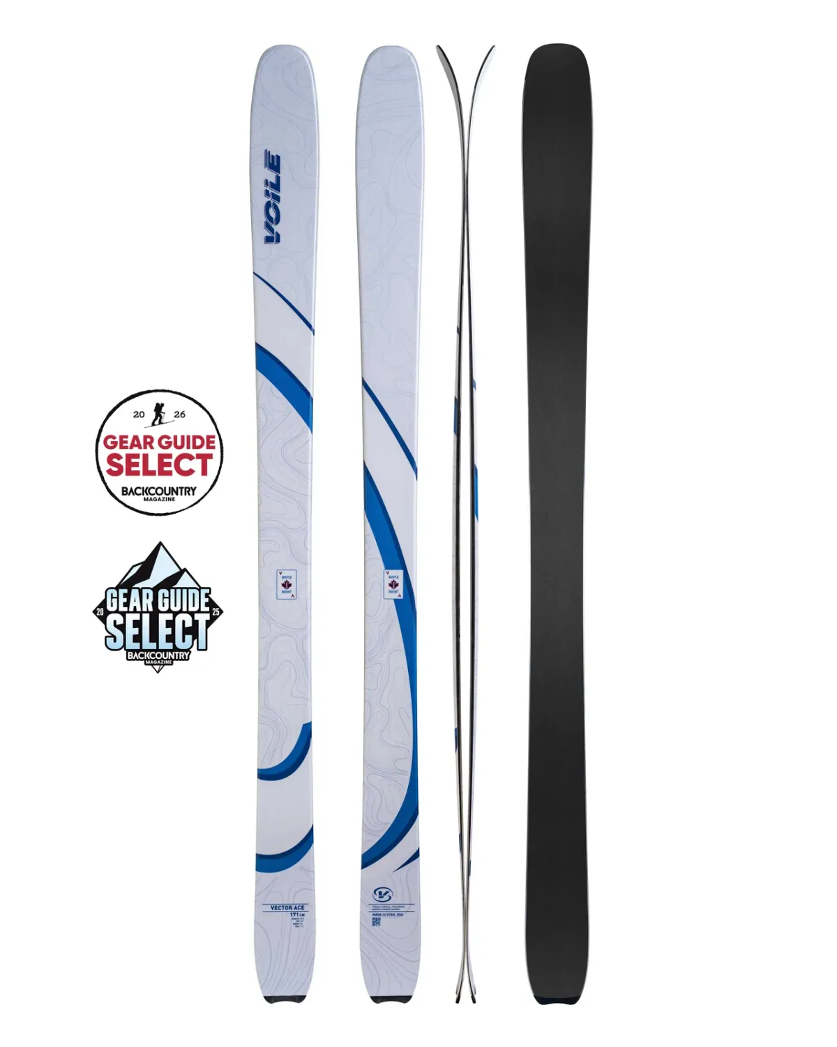 Voile Vector Ace Ski, Length: 164cm