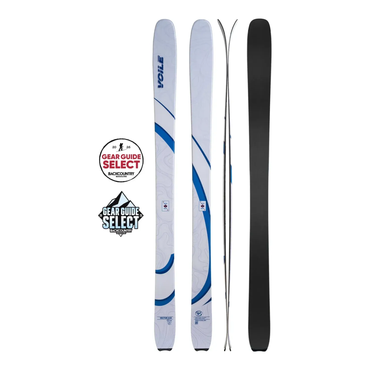 Voile Vector Ace Ski 2027, Length: 164cm