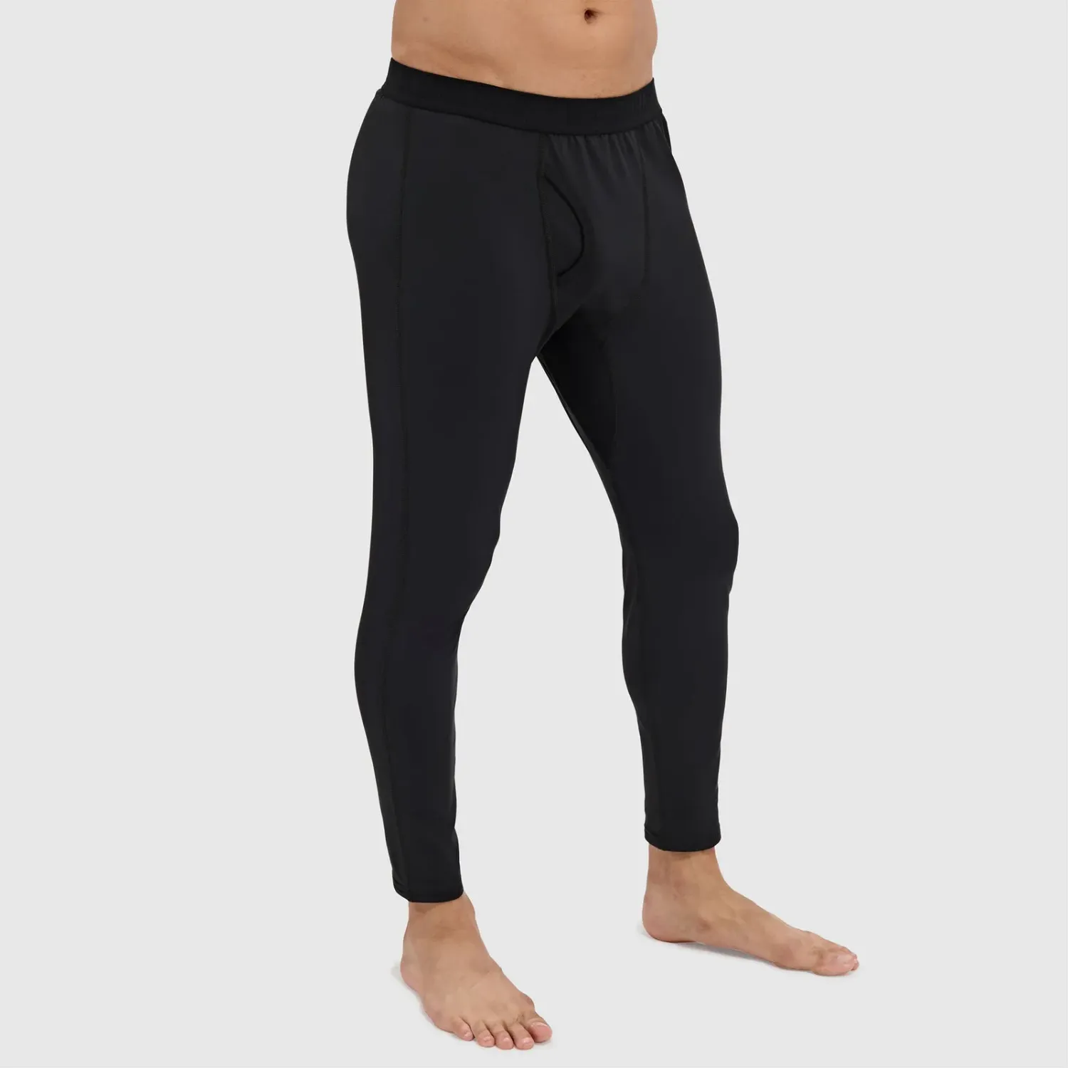Blackstrap Men's Skyliner Base Layer Bottom in Black, alternate view 3
