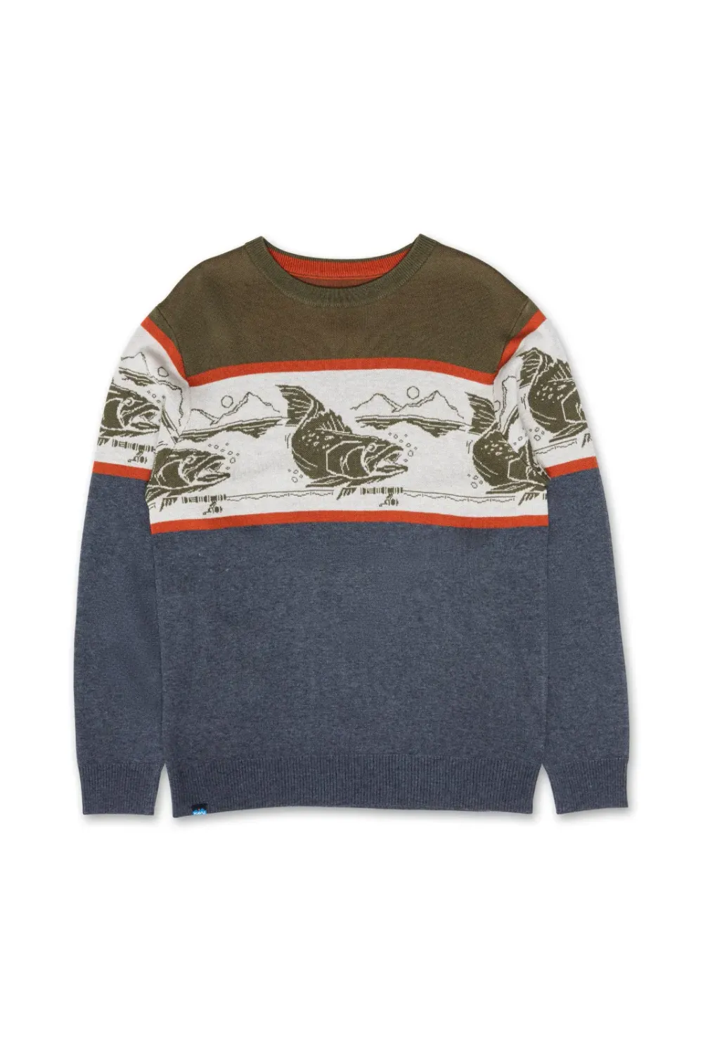 KAVU Men's Highline Sweater in Trout Lake, alternate view 3