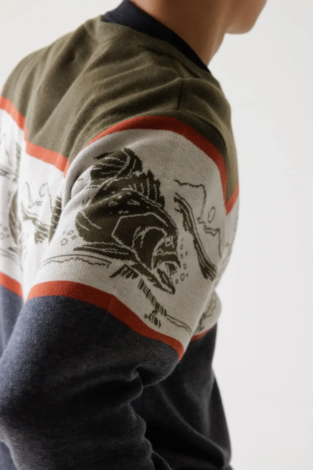 KAVU Men's Highline Sweater in Trout Lake, alternate view 4