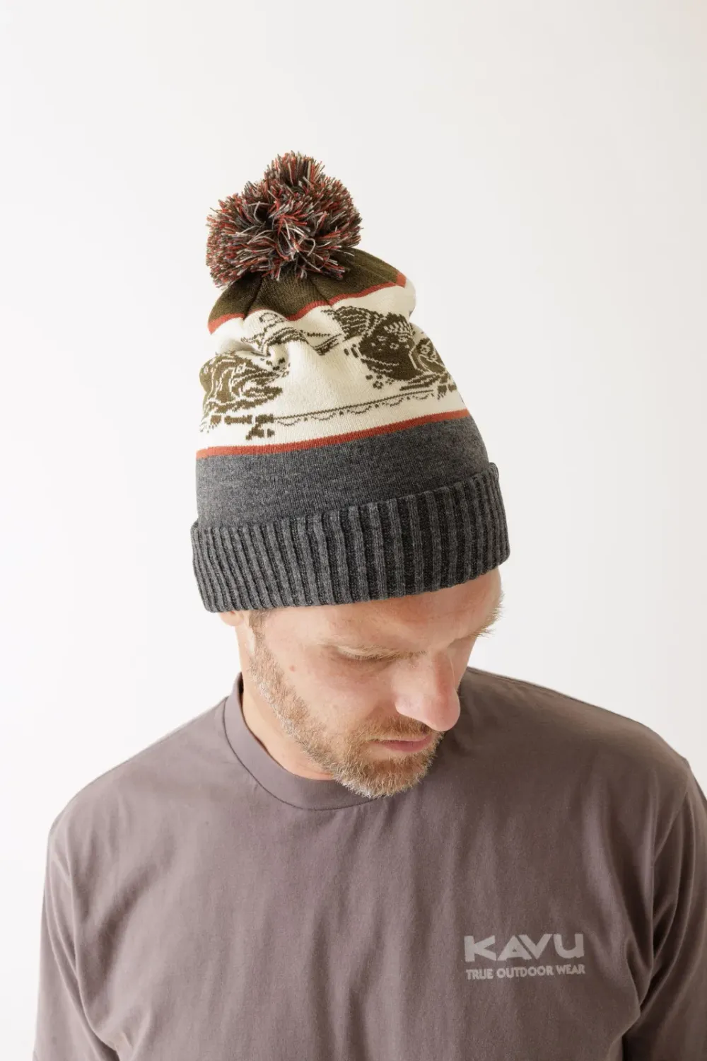 KAVU Herschel Beanie in Trout Lake, alternate view 1
