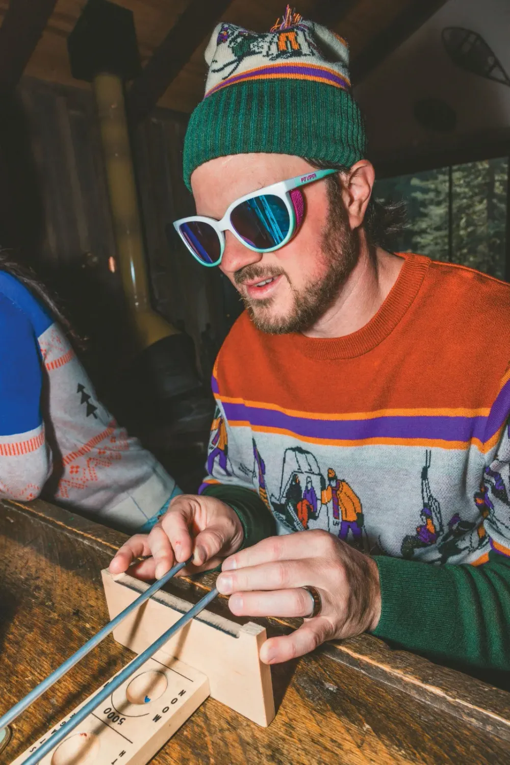 KAVU Herschel Beanie in Ski Ya Later, alternate view 3