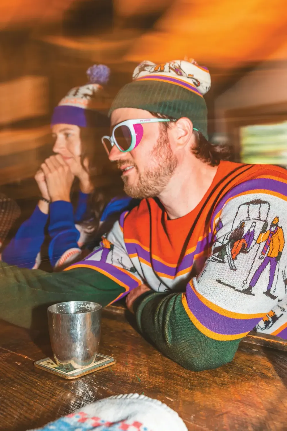 KAVU Herschel Beanie in Ski Ya Later, alternate view 4