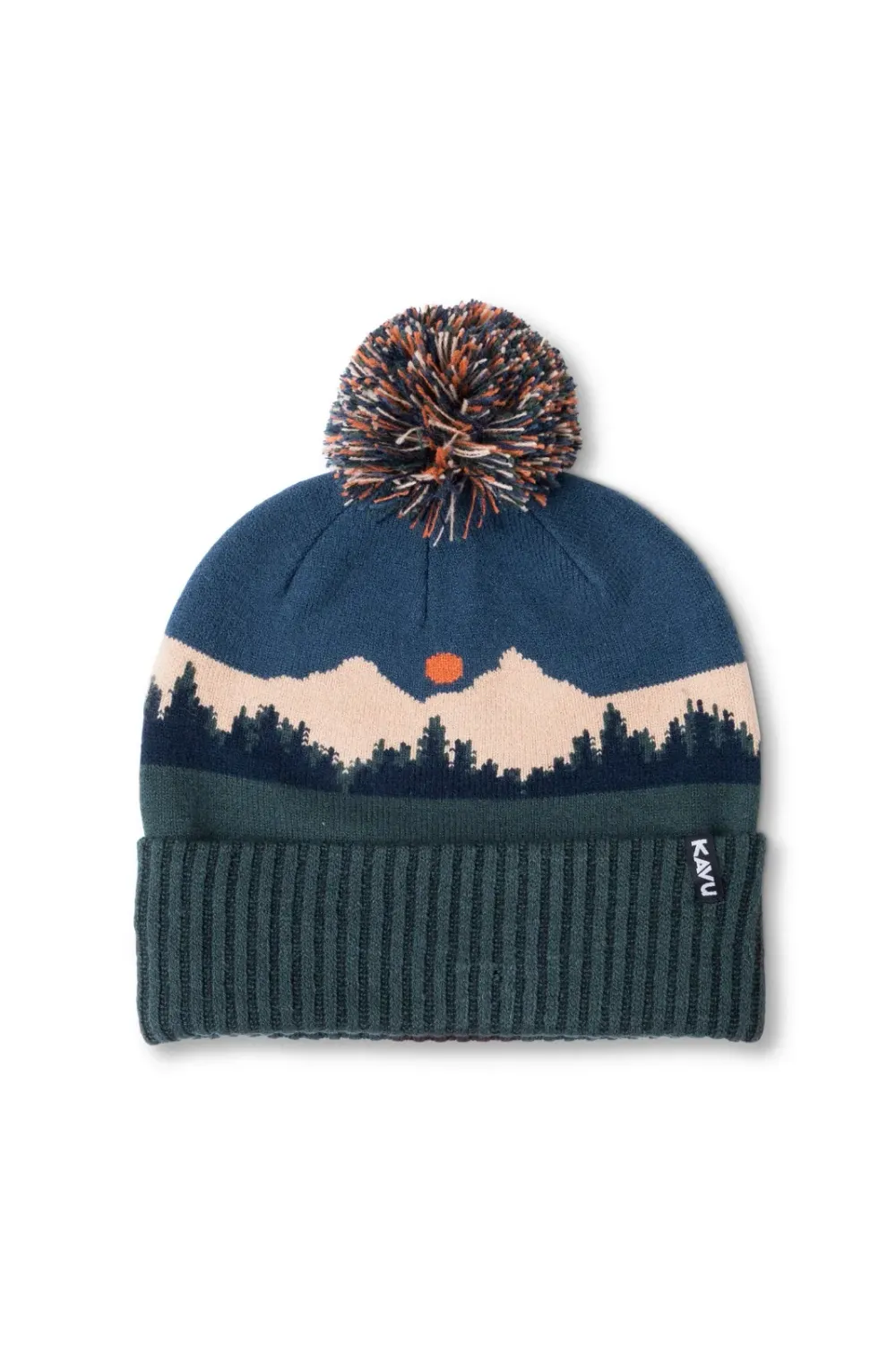 KAVU Herschel Beanie in Mountain Stripe, alternate view 10