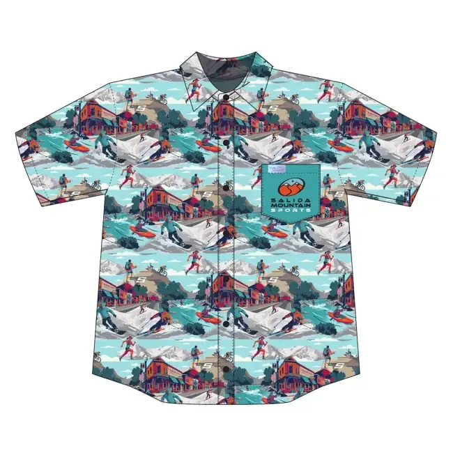 Party Shirt International Salida Mountain Sports Custom Party Shirt, Size: S