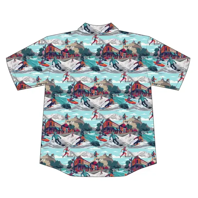 Party Shirt International Salida Mountain Sports Custom Party Shirt, alternate view 1