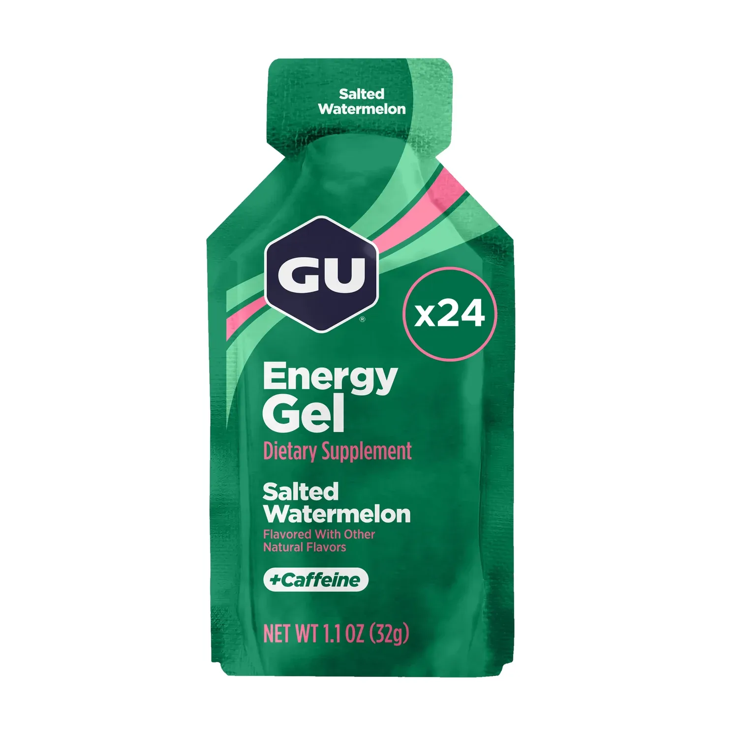 GU Energy Gel in Salted Watermelon, alternate view 1
