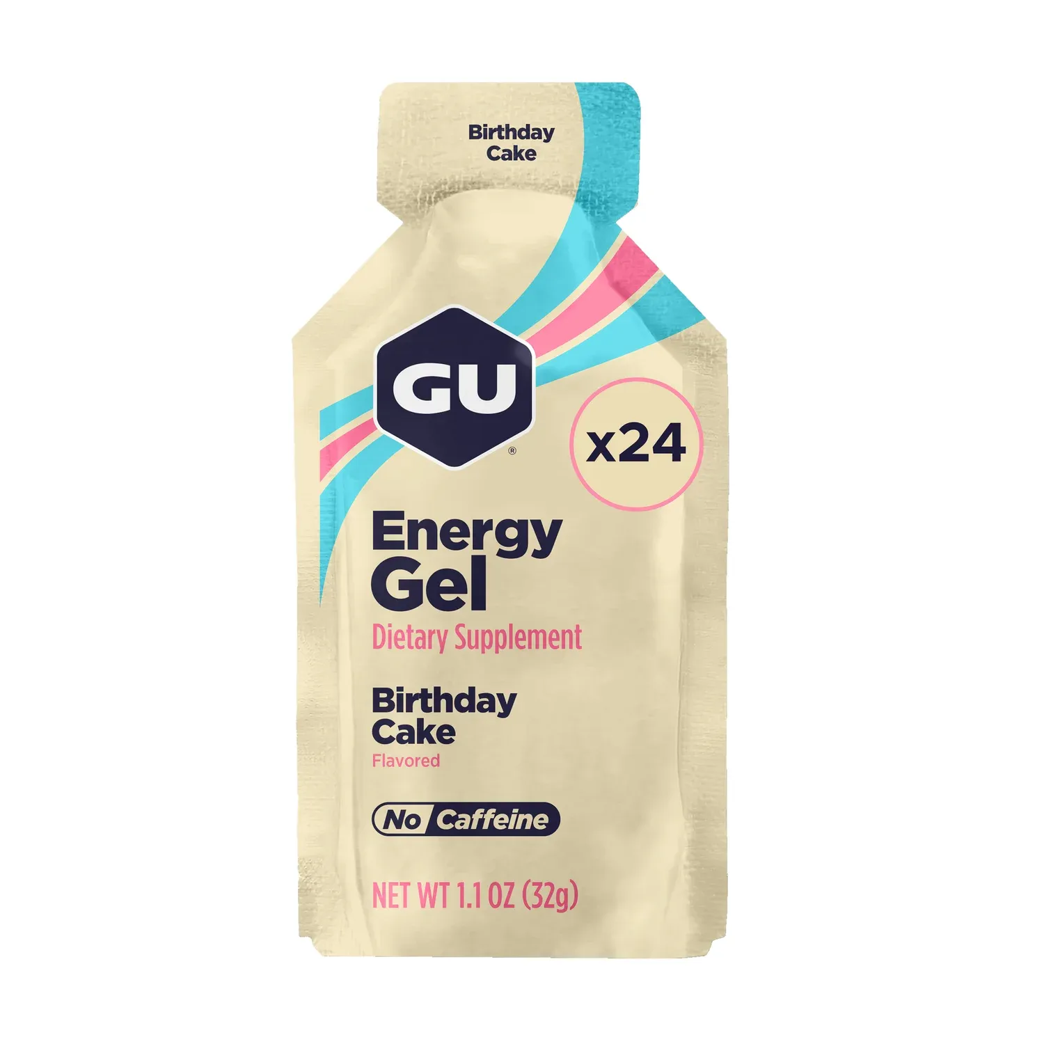 GU Energy Gel in Birthday Cake, alternate view 3