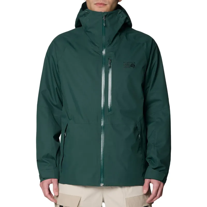 Mountain Hardwear Men's Firefall Jacket in Verve, front view