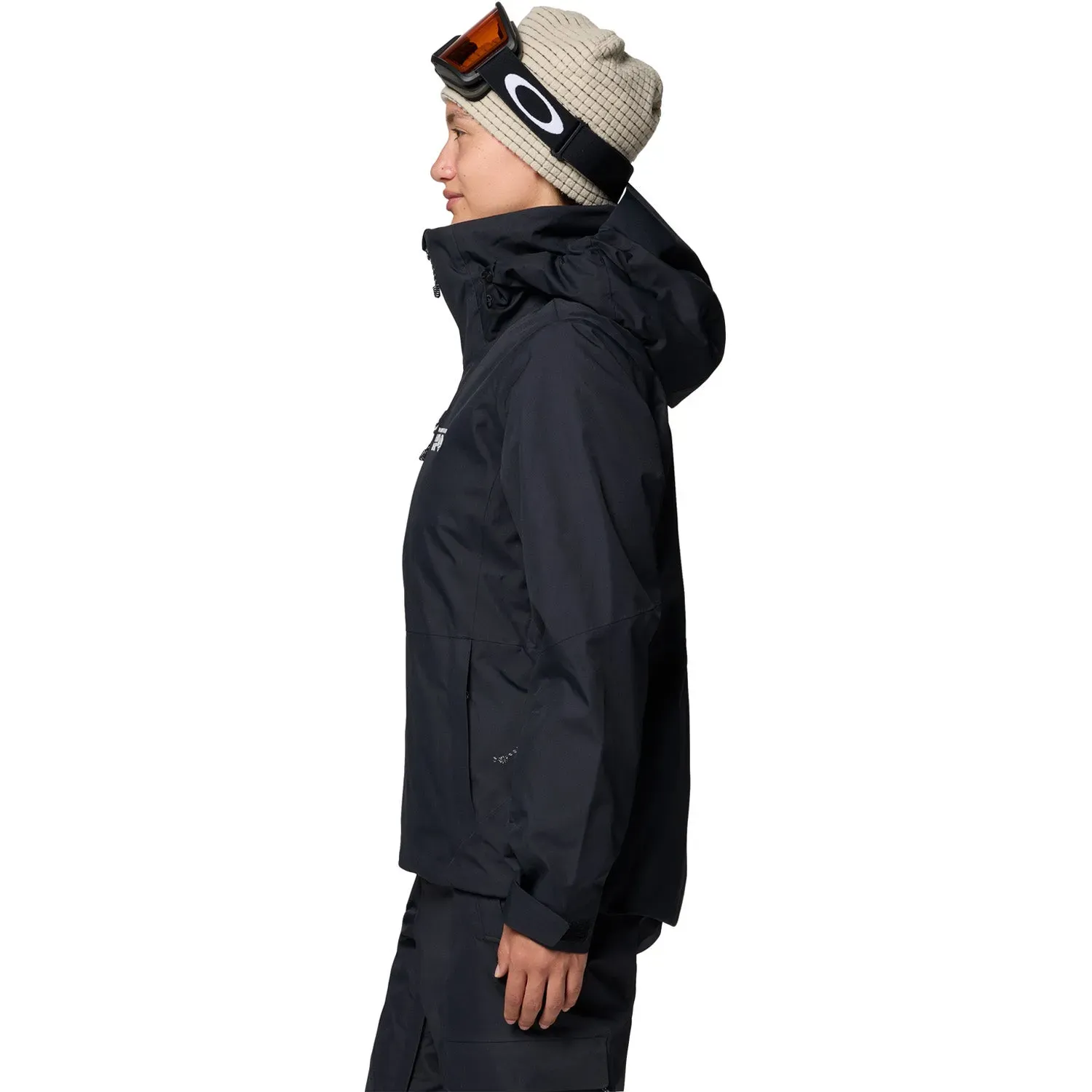 Mountain Hardwear Women's Firefall Insulated Jacket in Black, alternate view 2