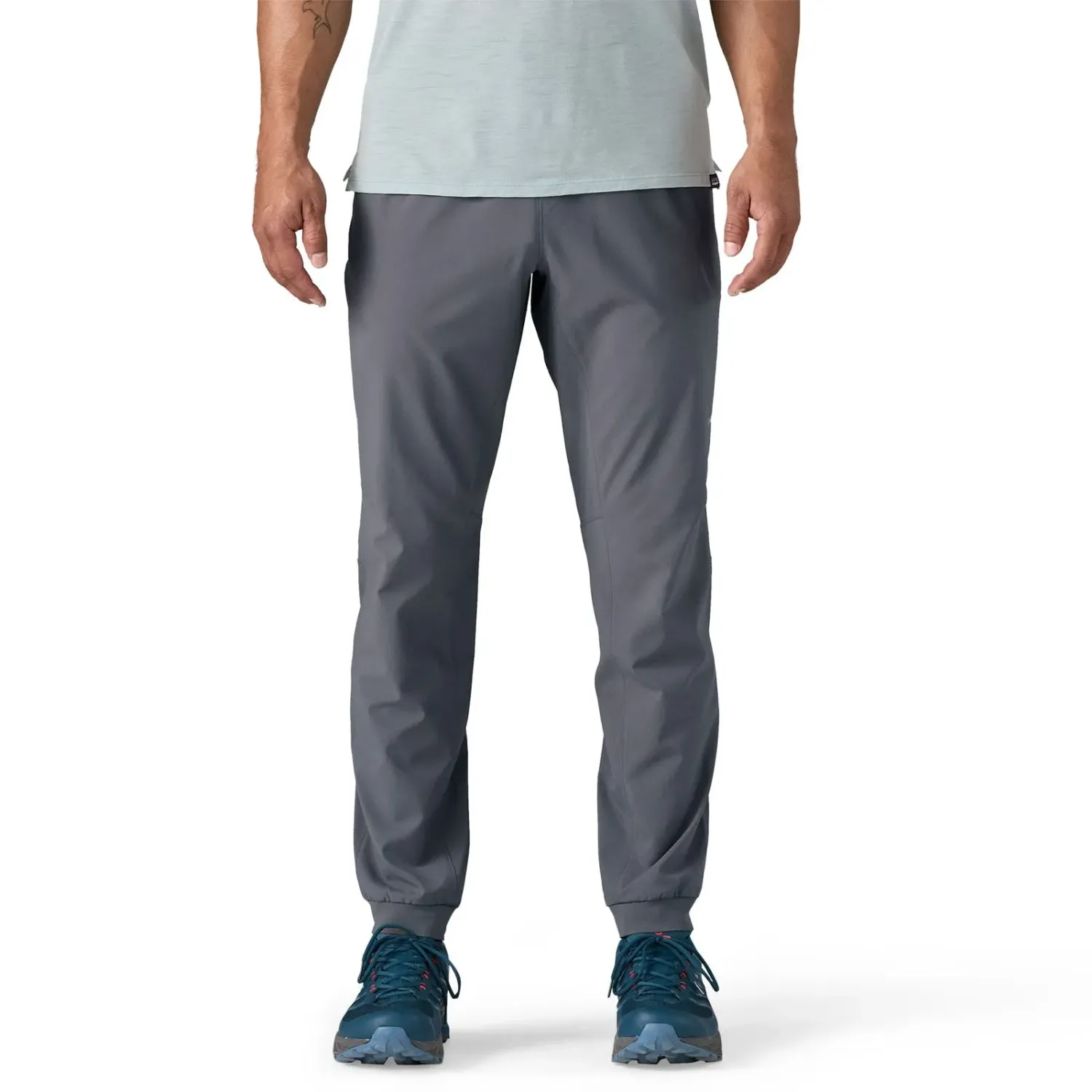 Patagonia Men's Terrebonne Joggers in Forge Grey, alternate view 1
