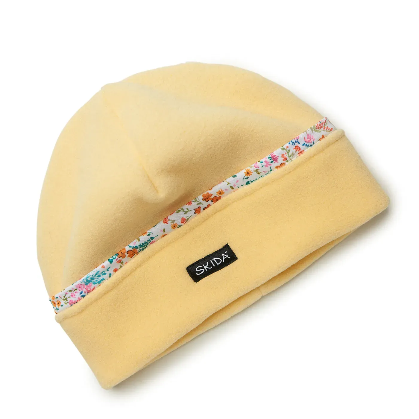 Skida Low Pile Fleece Hat, Color: Buttercup