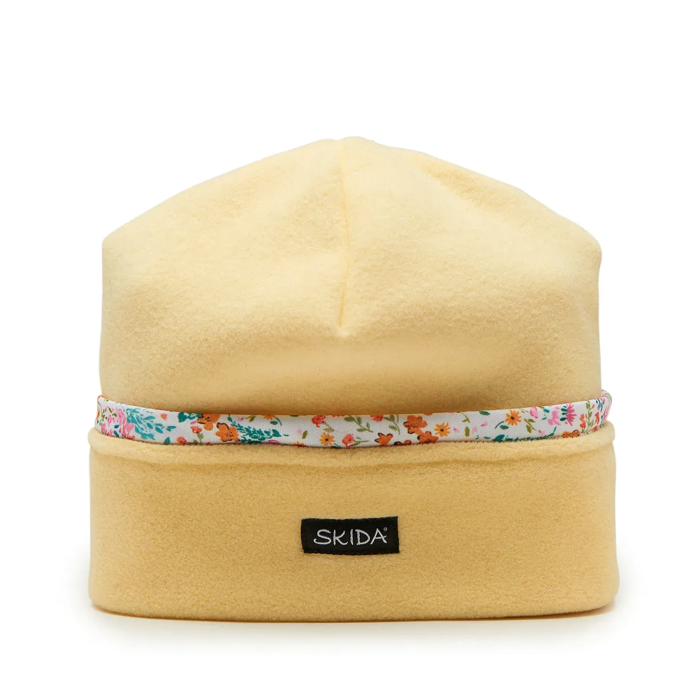 Skida Low Pile Fleece Hat in Buttercup, alternate view 2