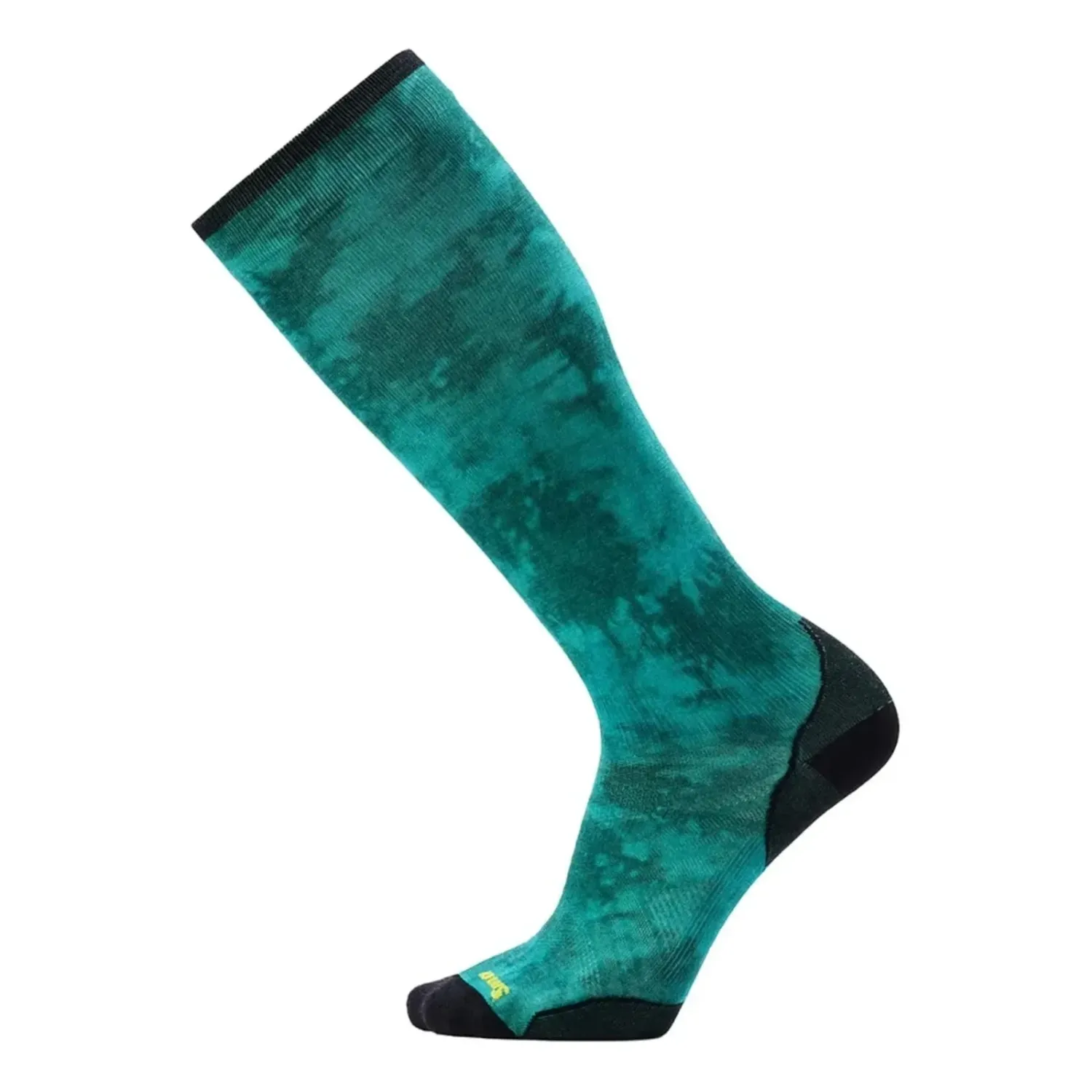 SW003122 - Smartwool Men's Ski Zero Cushion Shale Print Over The Calf Socks, alternate view 1