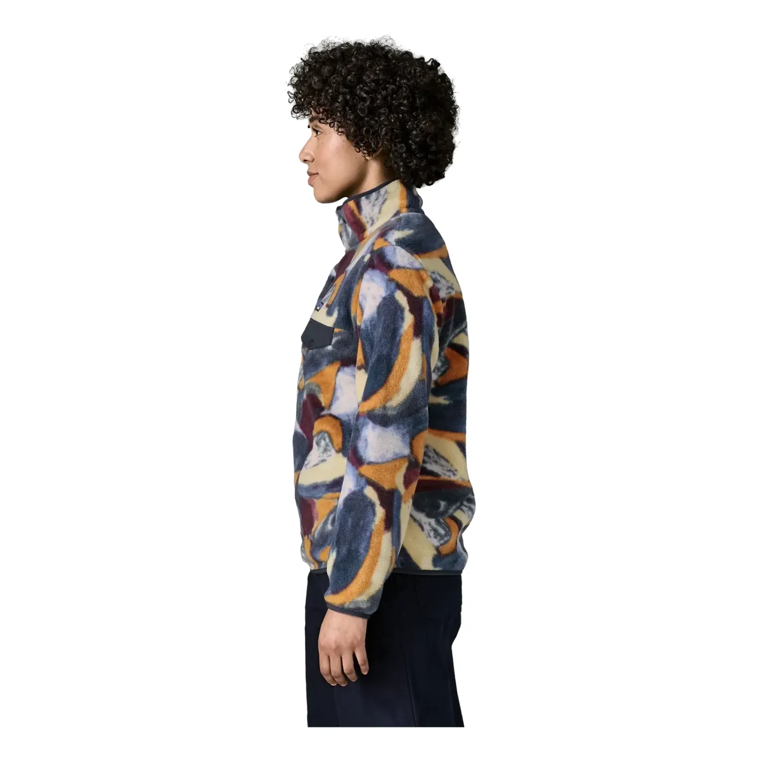 Patagonia Women's Lightweight Synchilla Snap-T Fleece Pullover, alternate view 3