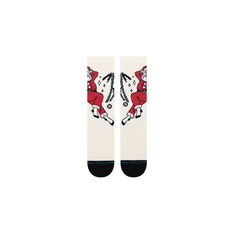 Stance Northern Exposure Crew Socks in Canvas, alternate view 1