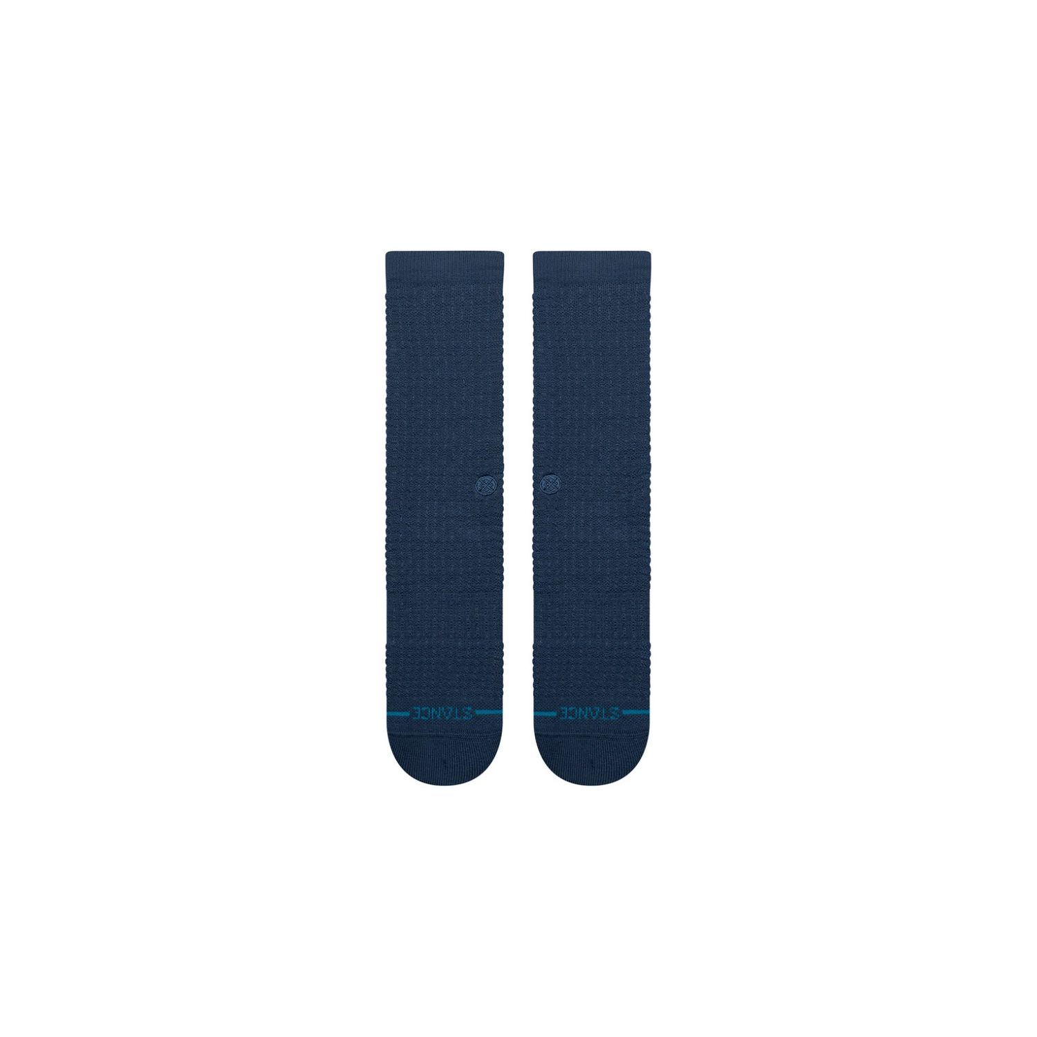 Stance Navy Waffle Crew Socks