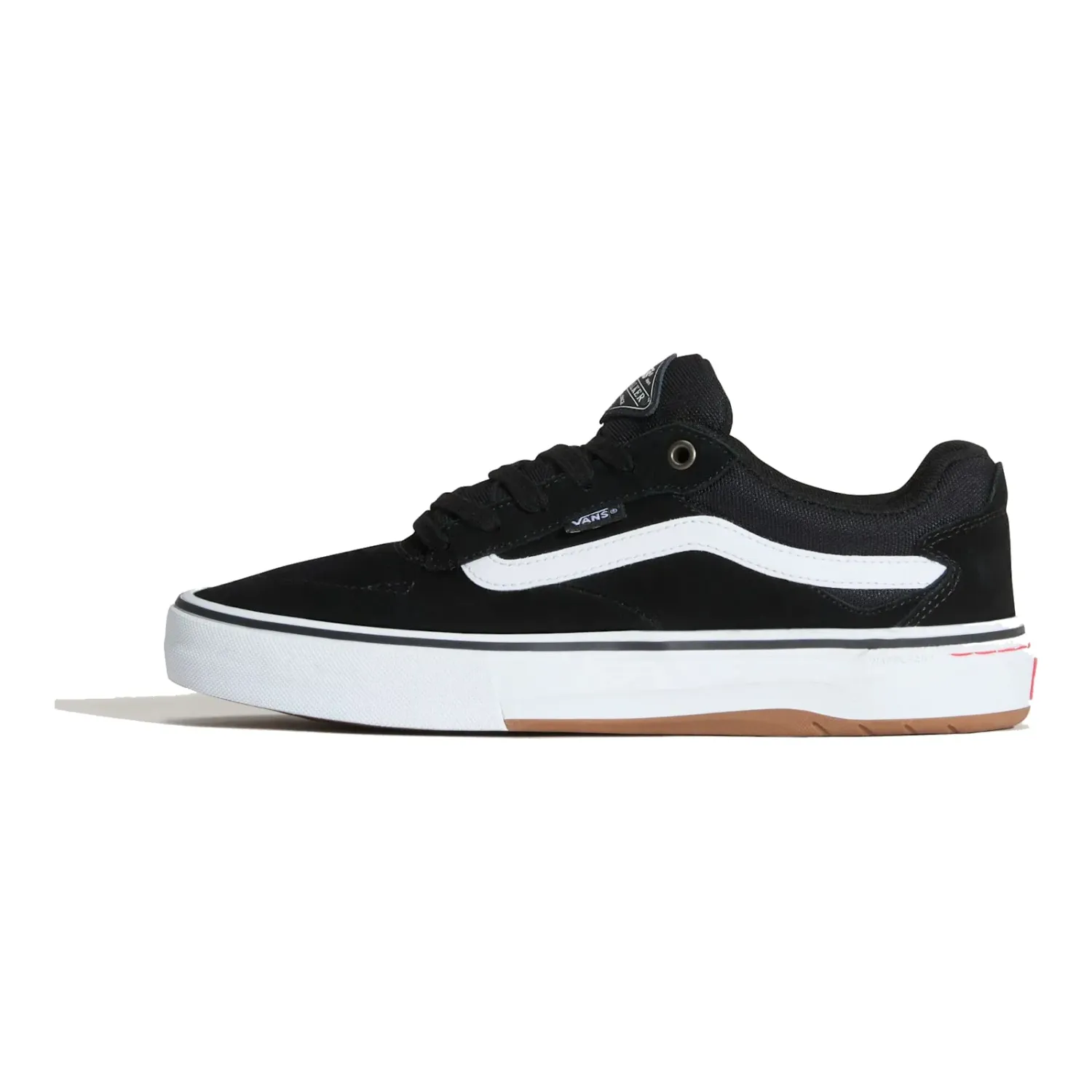 Vans Men's Skate Kyle Walker Wafflecup Shoe, Color: Black / White, Size: 8