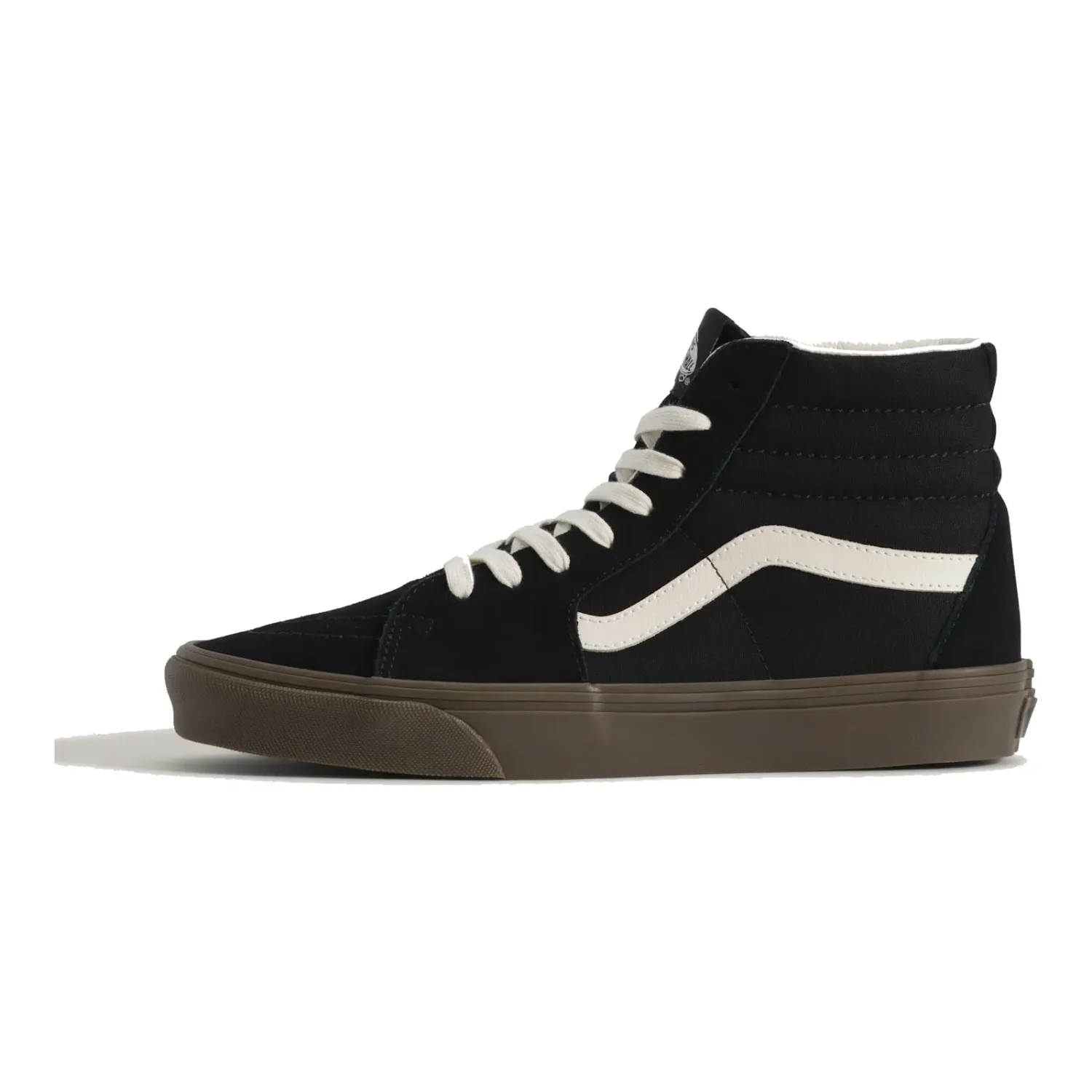 Vans Men's Sk8-Hi Dark Gum Shoe, Color: Black, Size: 8