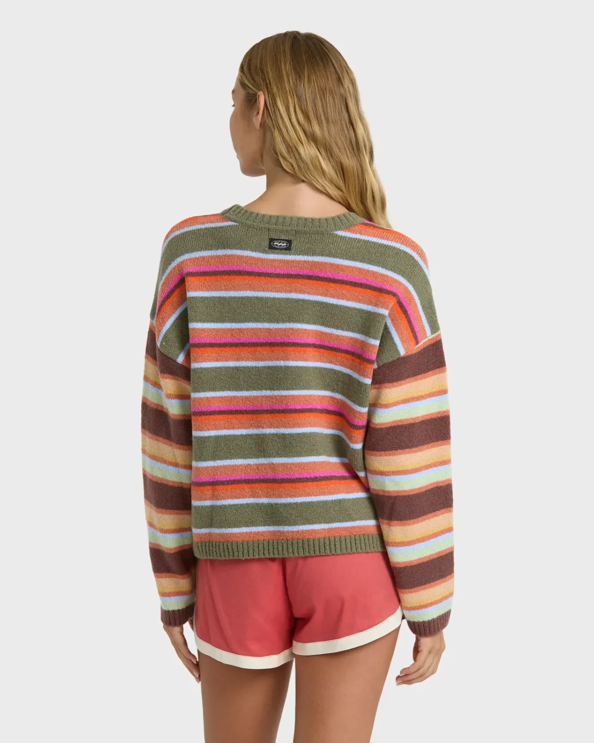 Billabong Women's Red Rocks Crew Sweater, alternate view 1