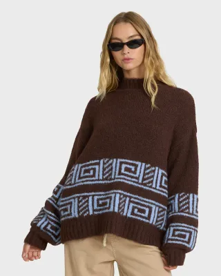 Billabong Women's Mesa Crew Sweater, main view