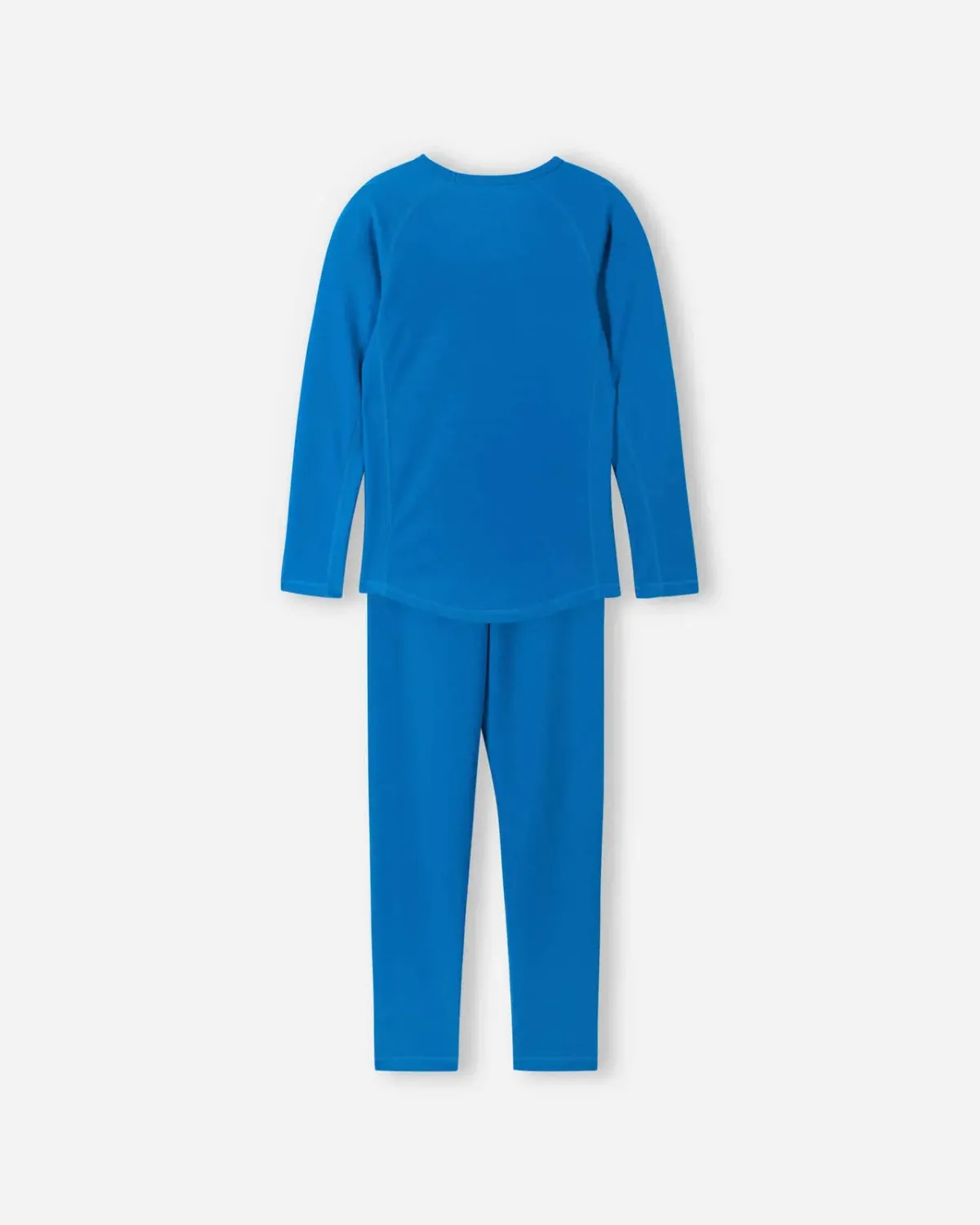 Reima Kids' Lani Thermal Base Layer Set in Bright Blue, alternate view 2