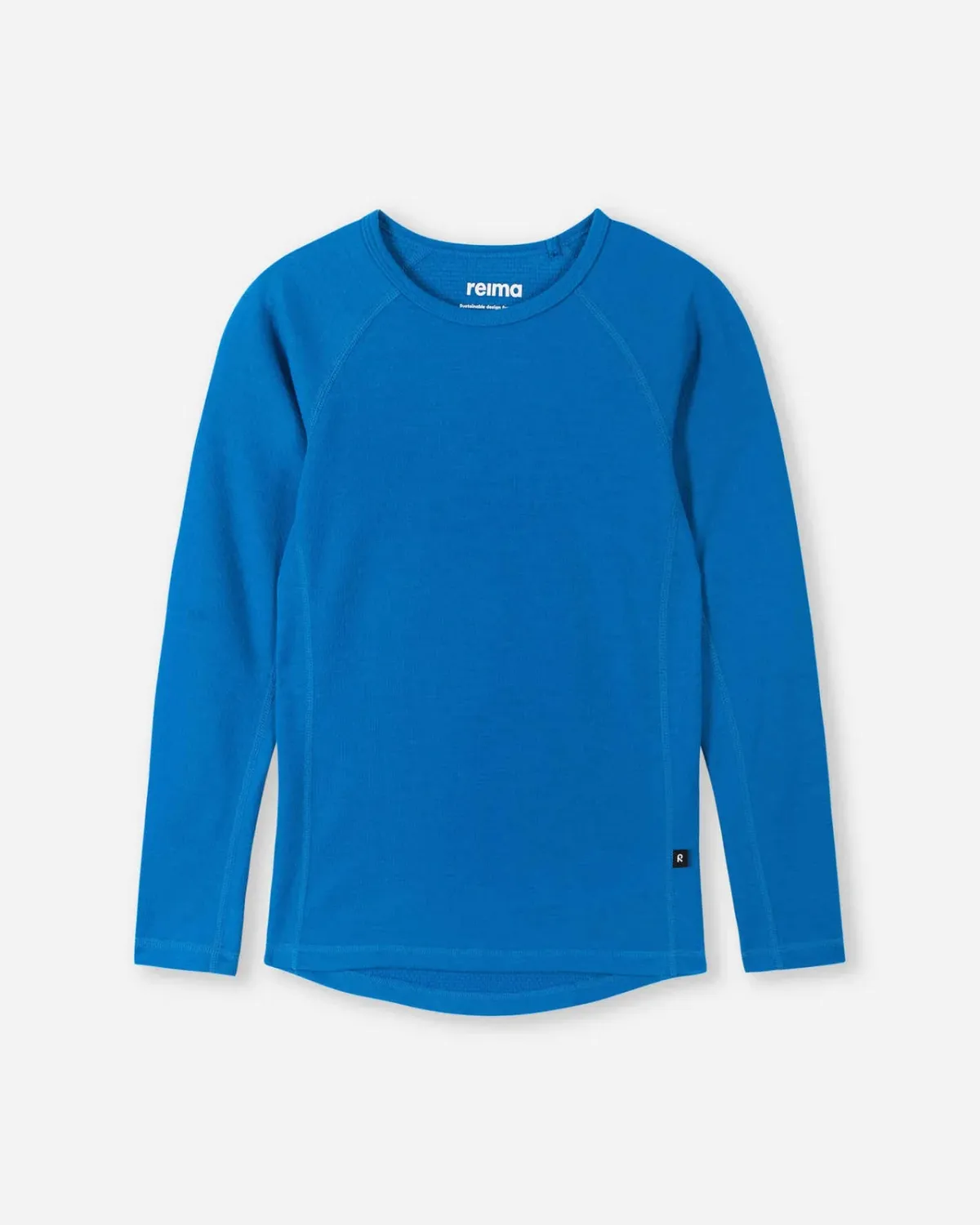 Reima Kids' Lani Thermal Base Layer Set in Bright Blue, alternate view 3