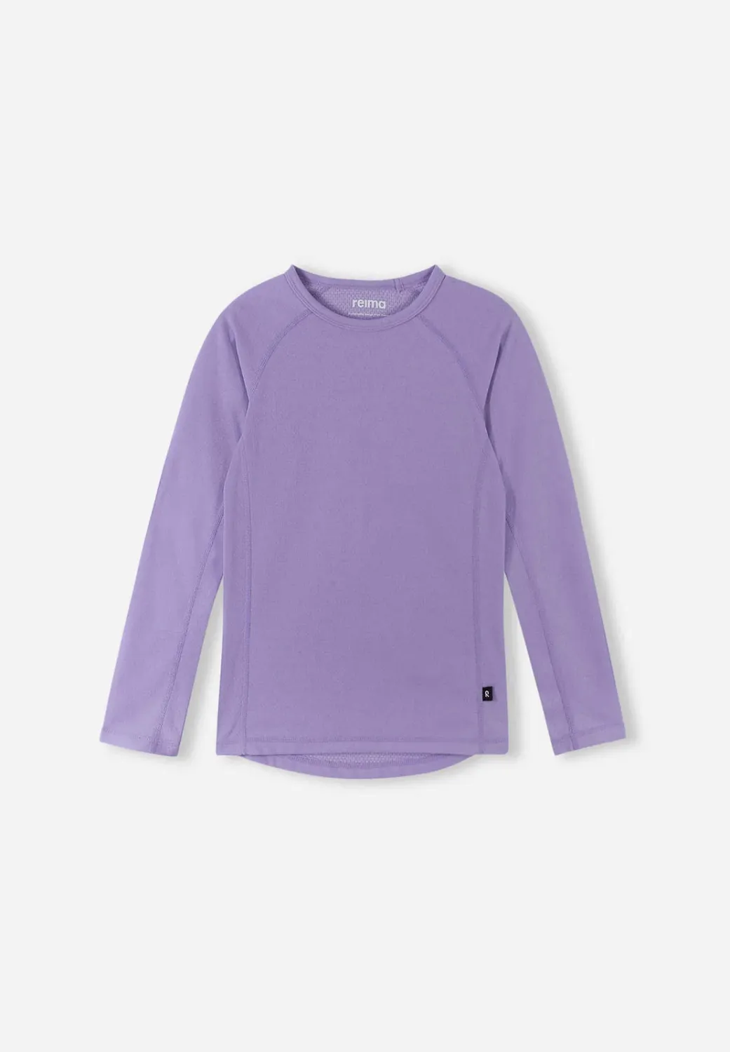 Reima Kids' Lani Thermal Base Layer Set in Blooming Lilac, alternate view 6