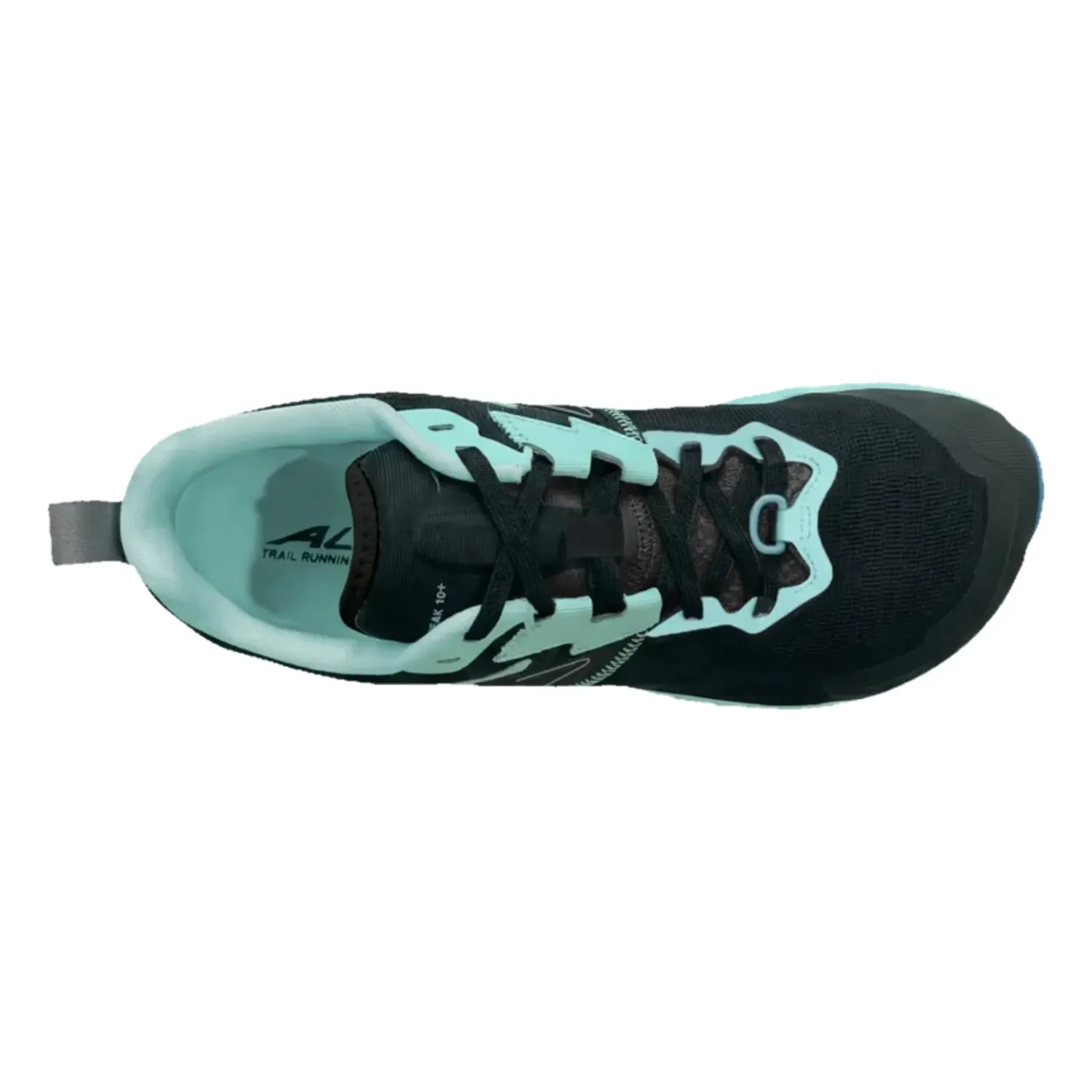 Altra Women's Lone Peak 10+ in Black / Mint Julep, alternate view 2
