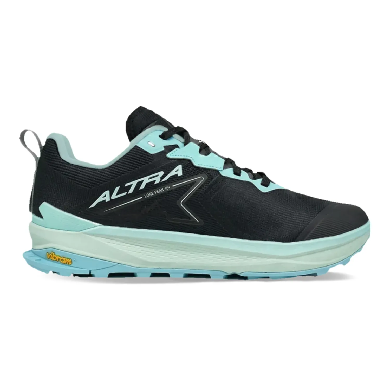 Altra Women's Lone Peak 10+, Color: Black / Mint Julep, Size: 6