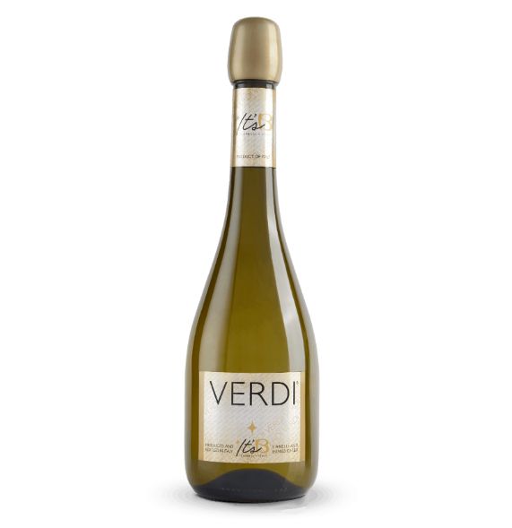 Bosca Verdi Sparkling White 5% ABV - Case of 6