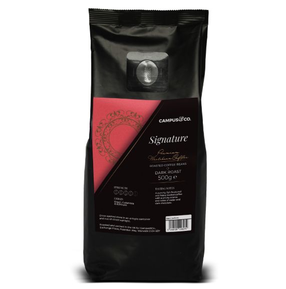 Signature Blend Coffee Beans - 12 x 500g per case