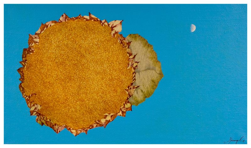 Daria Khrisanfova "Sonne im Blau"