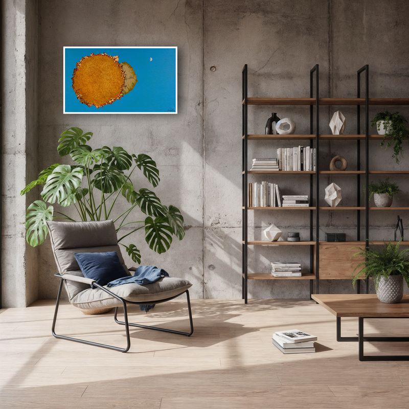 Daria Khrisanfova "Sonne im Blau"