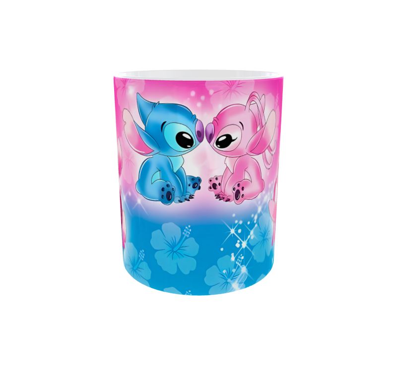 Taza Stitch & Angel