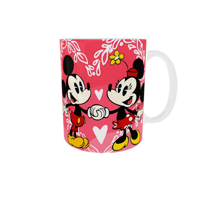 Taza Mickey & Minnie Mouse