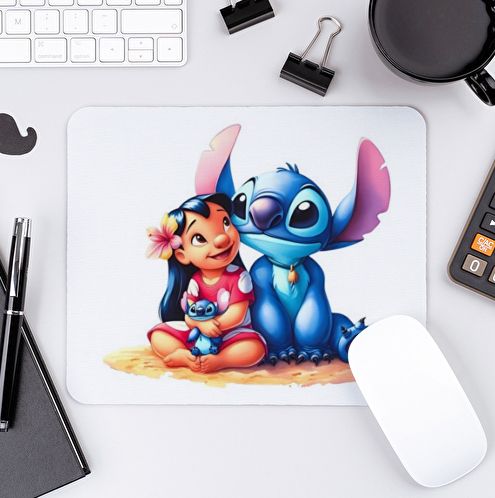 Alfombrilla para mouse Lilo & Stitch