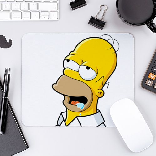 Alfombrilla para mouse Homer Simpson