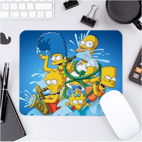 Alfombrilla para mouse Simpsons