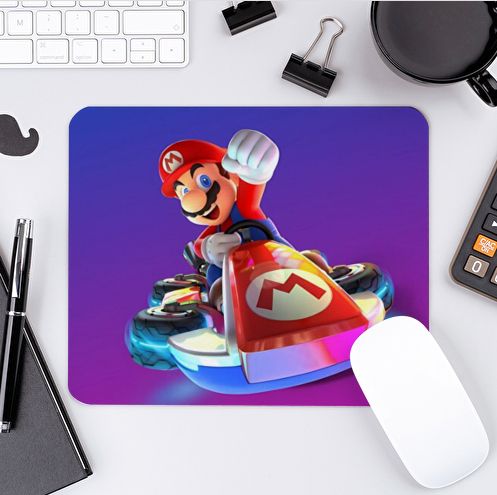 Alfombrilla para mouse Super Mario Kart