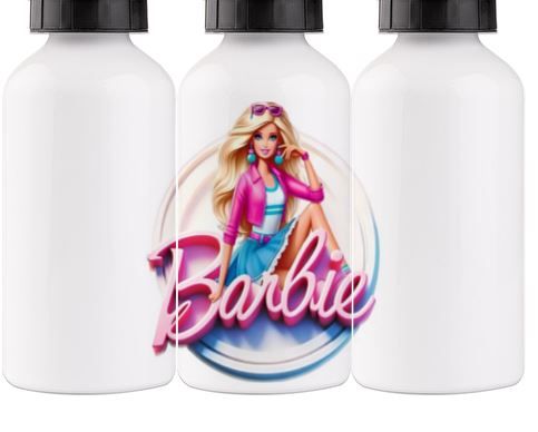 Botella de aluminio Barbie de 600ml