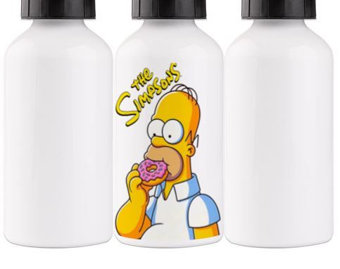 Botella de aluminio Homer de 600ml