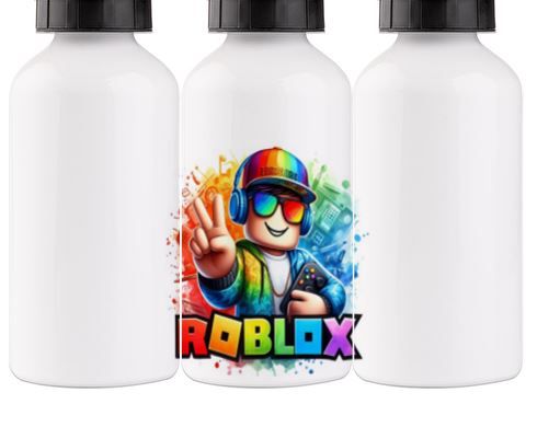 Botella de aluminio Roblox de 600ml