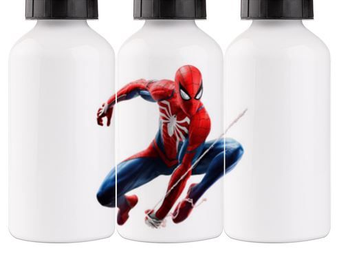 Botella de aluminio Spiderman de 600ml