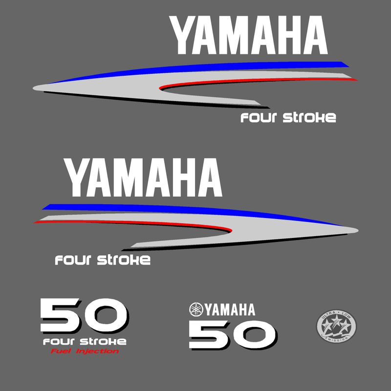 1 kit stickers YAMAHA 50 cv serie 2