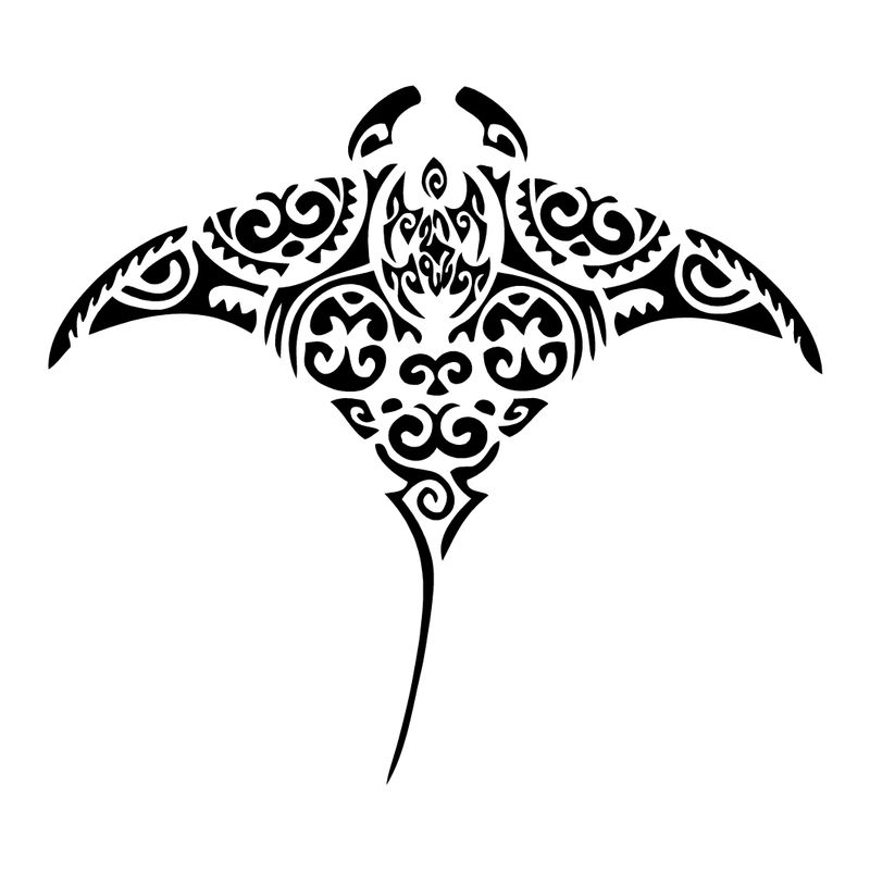 1 Sticker Raie REF 01