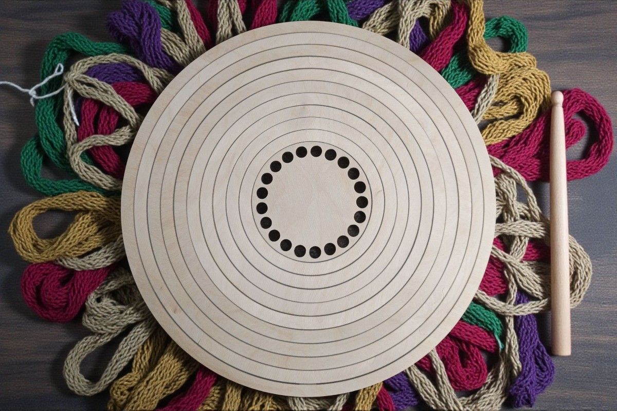 Komplet obręczy + baza  - 29,5 cm szerokość 10 mm       SKLEJKA